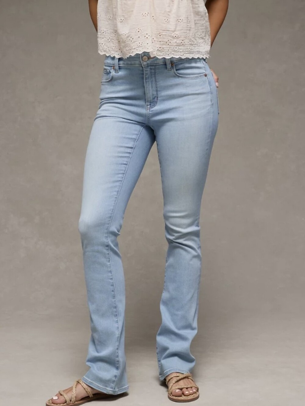 AE Curvy High-waisted Skinny Kick Jean - Size 12